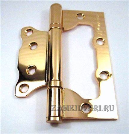 Петля универсальная Handle Design 100*70*2,5 PB (золото)